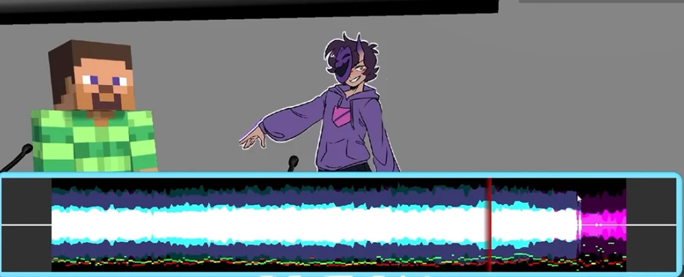 The Choicer Voicer performance screen with microphone controls