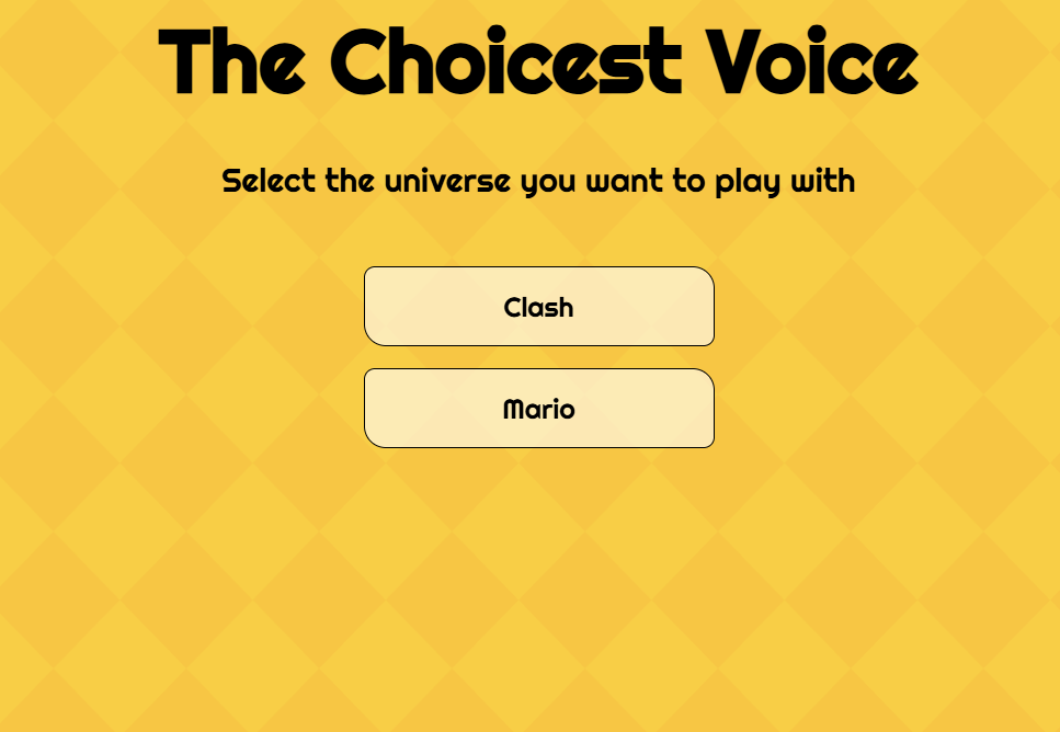 The Choicer Voicer 2 voice impression game cover